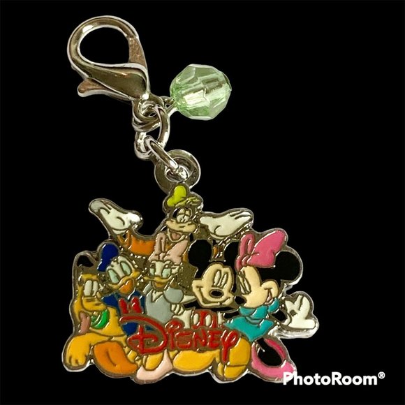 Vintage Disney Fabulous Fab 5 Charm Mickey Minnie Goofy Pluto Donald Daisy Duck - Picture 4 of 9